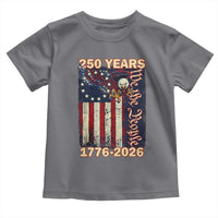 250th Anniversary USA Patriotic Toddler T Shirt 250 Years We The People Vintage Bald Eagle