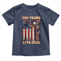 250th Anniversary USA Patriotic Toddler T Shirt 250 Years We The People Vintage Bald Eagle