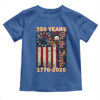 250th Anniversary USA Patriotic Toddler T Shirt 250 Years We The People Vintage Bald Eagle
