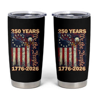 250th Anniversary USA Patriotic Tumbler Cup 250 Years We The People Vintage Bald Eagle