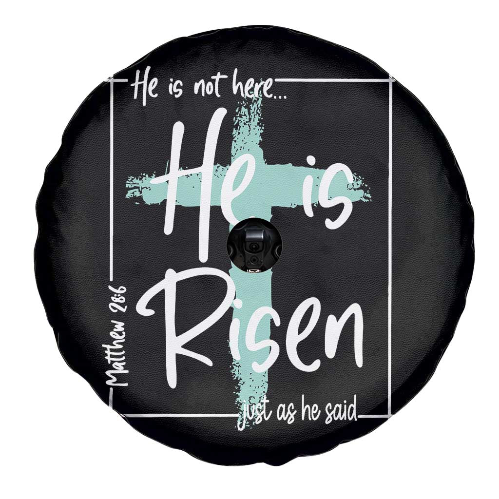 Easter He Is Risen Spare Tire Cover He Is Not Here Christian Cross