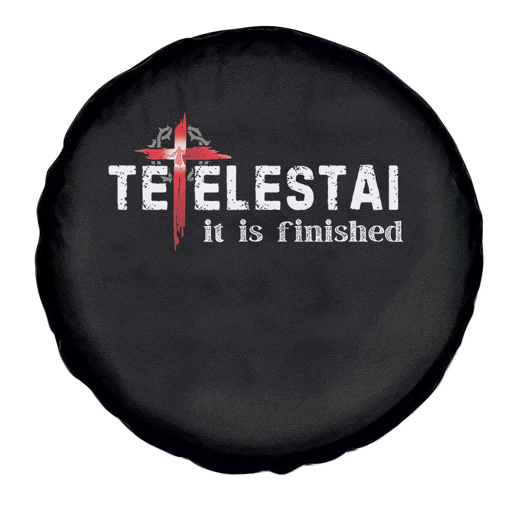 Tetelestai It Is Finished Spare Tire Cover Jesus Last Words Christian Easter