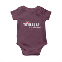 Tetelestai It Is Finished Baby Onesie Jesus Last Words Christian Easter