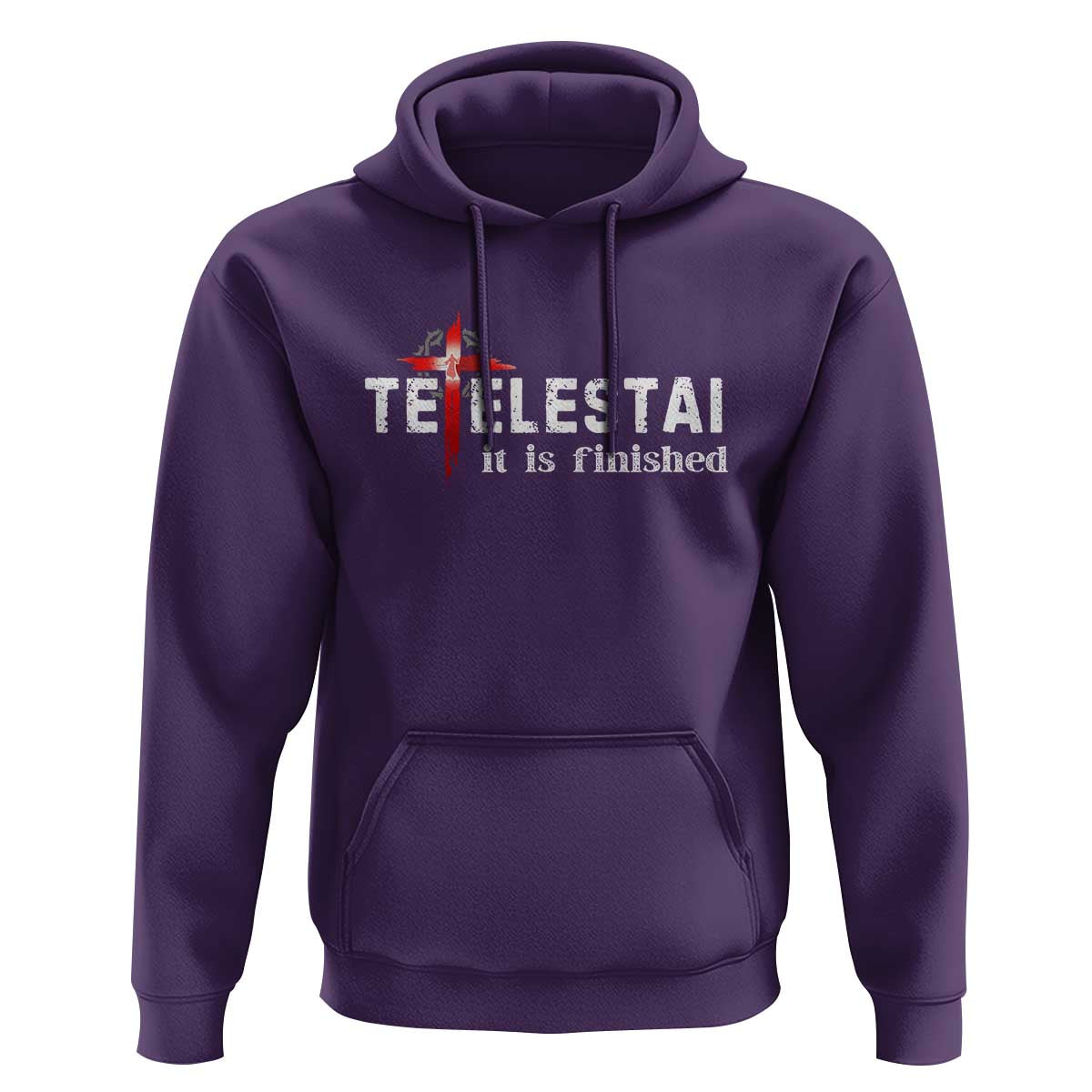 Tetelestai It Is Finished Hoodie Jesus Last Words Christian Easter