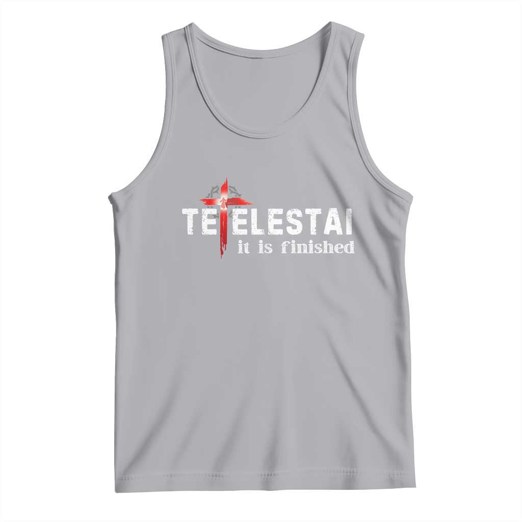 Tetelestai It Is Finished Tank Top Jesus Last Words Christian Easter