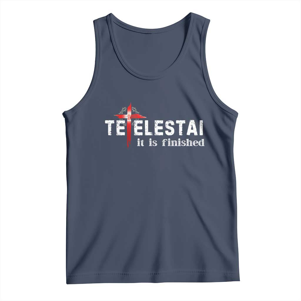 Tetelestai It Is Finished Tank Top Jesus Last Words Christian Easter
