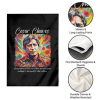 Cesar Chavez Garden Flag Preservation Of Ones Own Culture Does Not Require Contempt