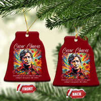 Cesar Chavez Ceramic Ornament Preservation Of Ones Own Culture Does Not Require Contempt