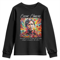 Cesar Chavez Youth Sweatshirt Preservation Of Ones Own Culture Does Not Require Contempt