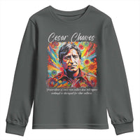 Cesar Chavez Youth Sweatshirt Preservation Of Ones Own Culture Does Not Require Contempt