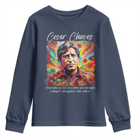 Cesar Chavez Youth Sweatshirt Preservation Of Ones Own Culture Does Not Require Contempt