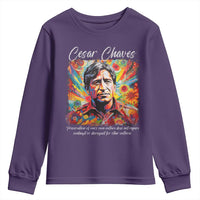 Cesar Chavez Youth Sweatshirt Preservation Of Ones Own Culture Does Not Require Contempt