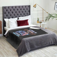 Funny 10th Birthday Throw Blanket Level 10 Unlocked Awesome Since 2016 USA Gamer