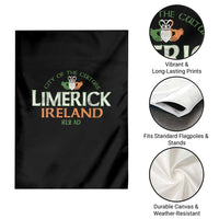 Limerick Ireland Garden Flag City Of The Culture Est 812 AD