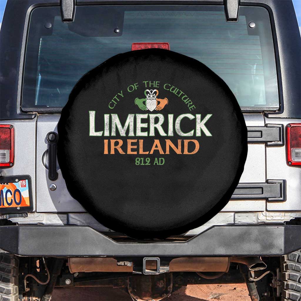 Limerick Ireland Spare Tire Cover City Of The Culture Est 812 AD