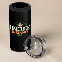 Limerick Ireland 4 in 1 Can Cooler Tumbler City Of The Culture Est 812 AD