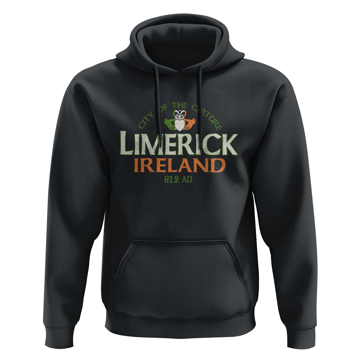 Limerick Ireland Hoodie City Of The Culture Est 812 AD