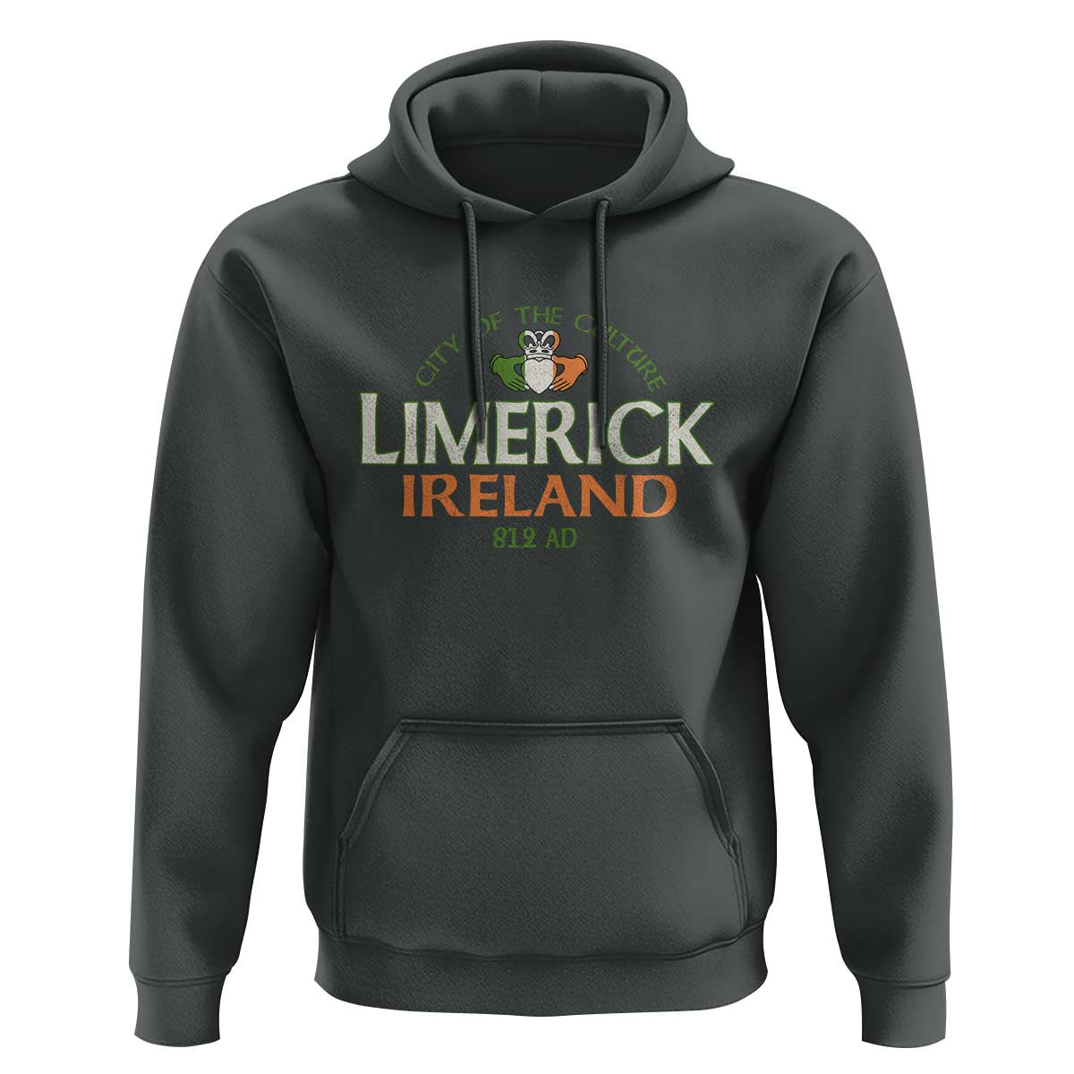 Limerick Ireland Hoodie City Of The Culture Est 812 AD
