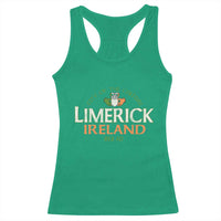 Limerick Ireland Racerback Tank Top City Of The Culture Est 812 AD