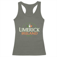 Limerick Ireland Racerback Tank Top City Of The Culture Est 812 AD