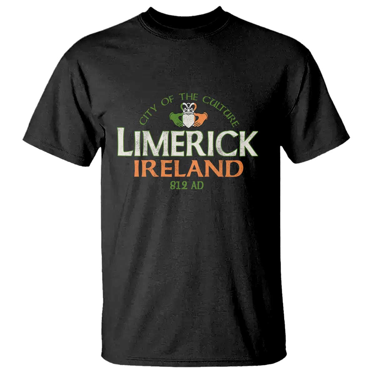 Limerick Ireland T Shirt City Of The Culture Est 812 AD