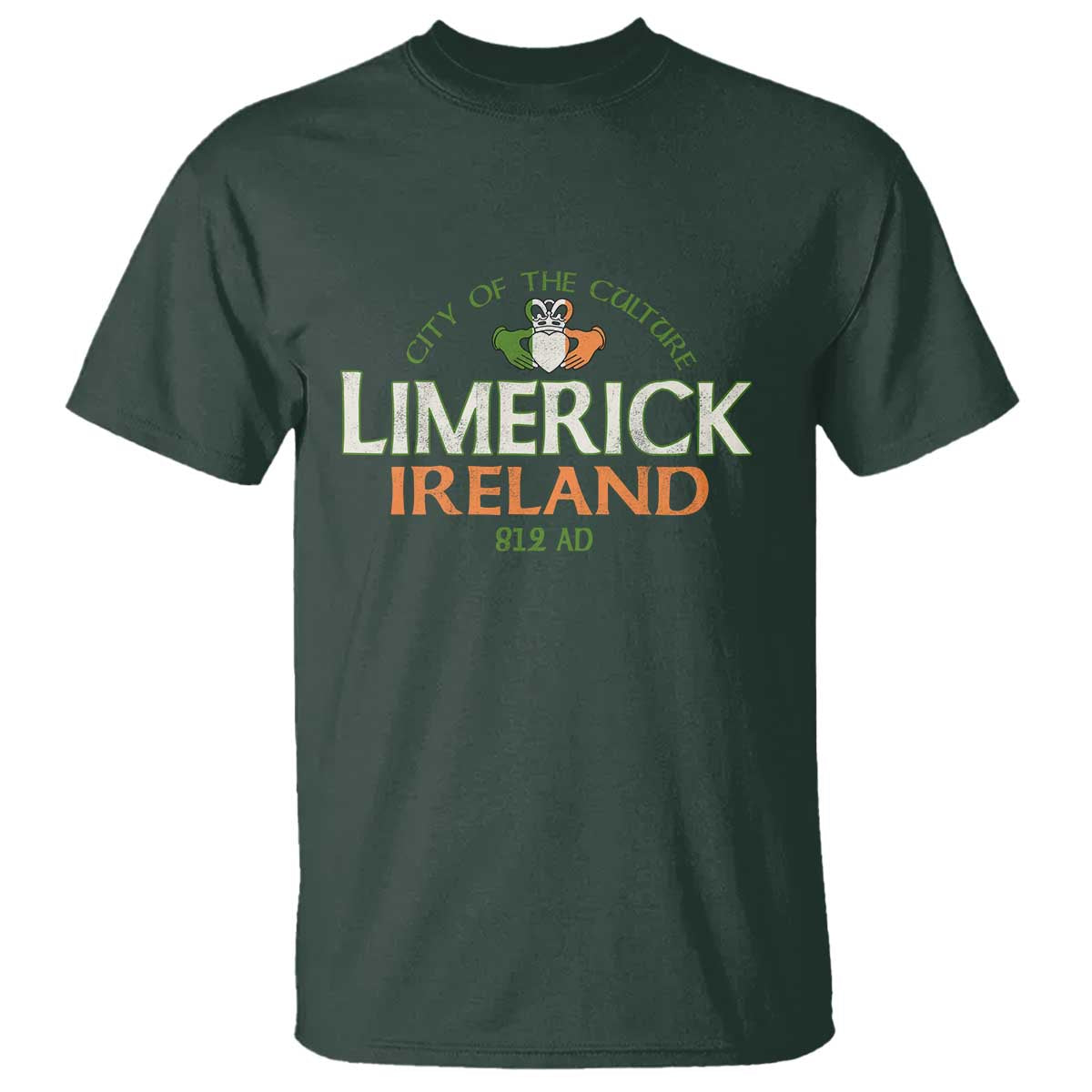 Limerick Ireland T Shirt City Of The Culture Est 812 AD