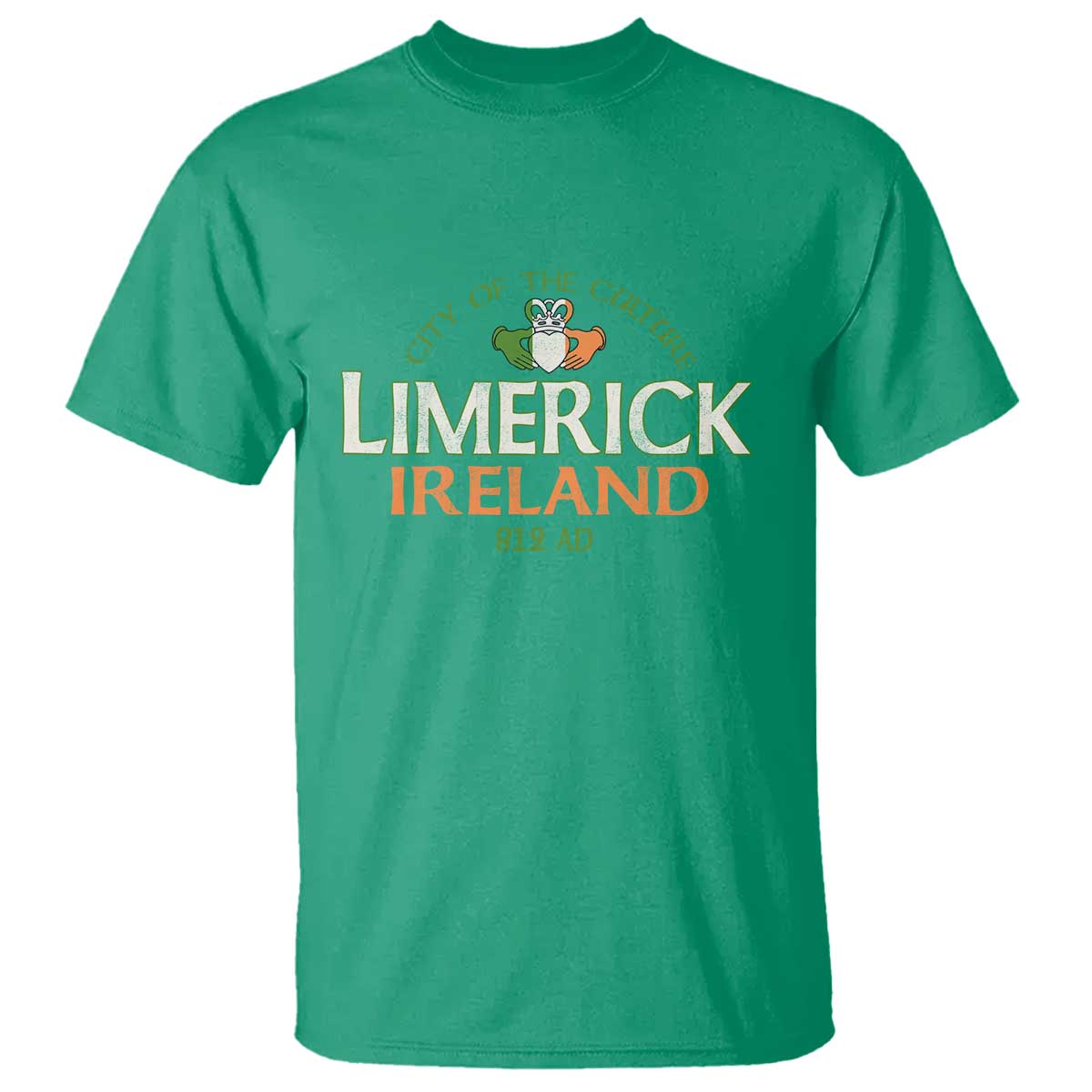 Limerick Ireland T Shirt City Of The Culture Est 812 AD