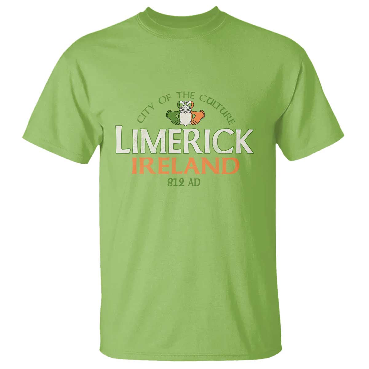 Limerick Ireland T Shirt City Of The Culture Est 812 AD