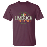 Limerick Ireland T Shirt City Of The Culture Est 812 AD