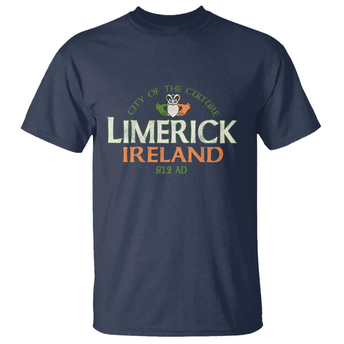 Limerick Ireland T Shirt City Of The Culture Est 812 AD