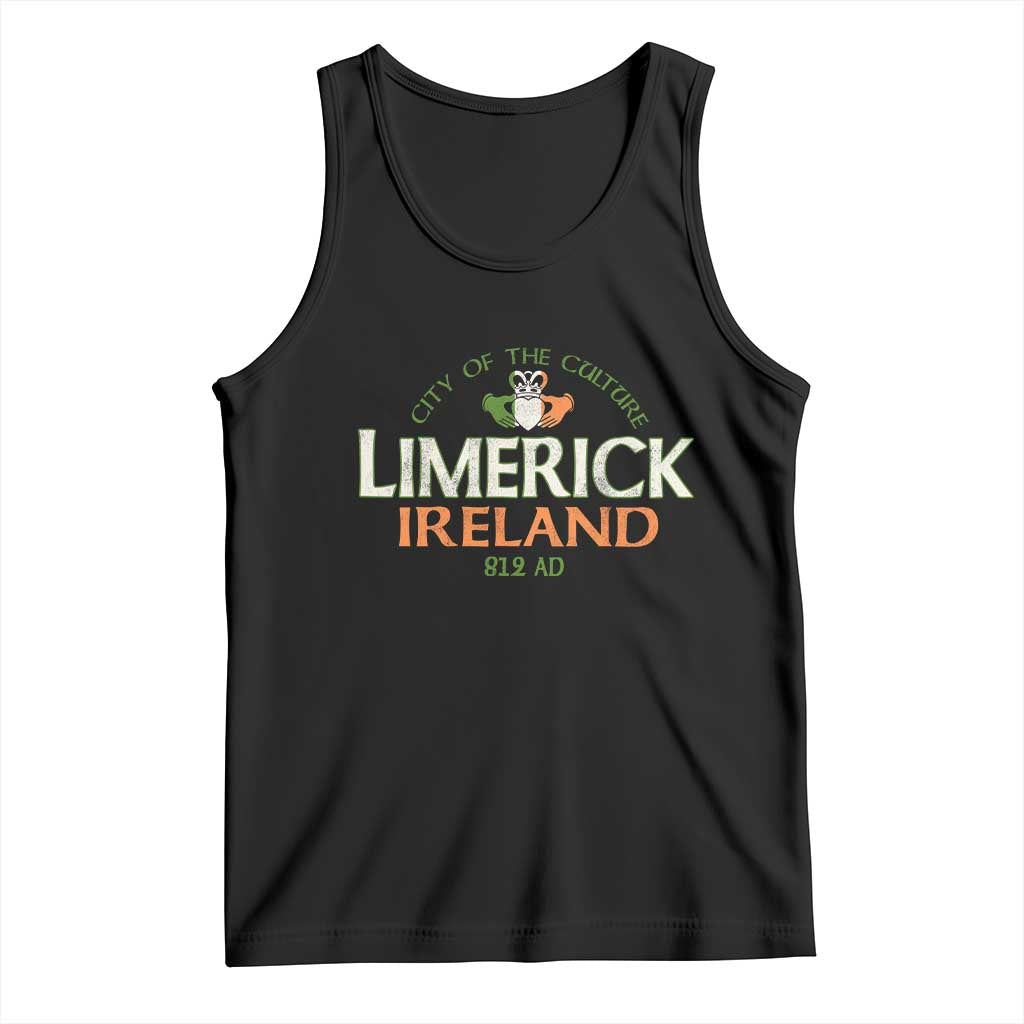 Limerick Ireland Tank Top City Of The Culture Est 812 AD