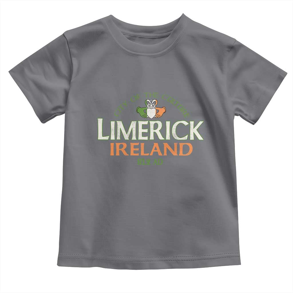 Limerick Ireland Toddler T Shirt City Of The Culture Est 812 AD