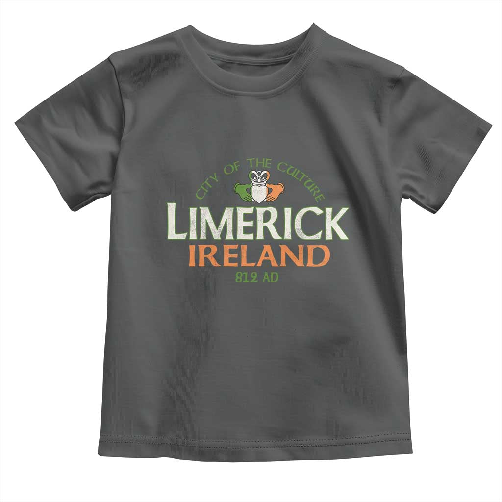 Limerick Ireland Toddler T Shirt City Of The Culture Est 812 AD