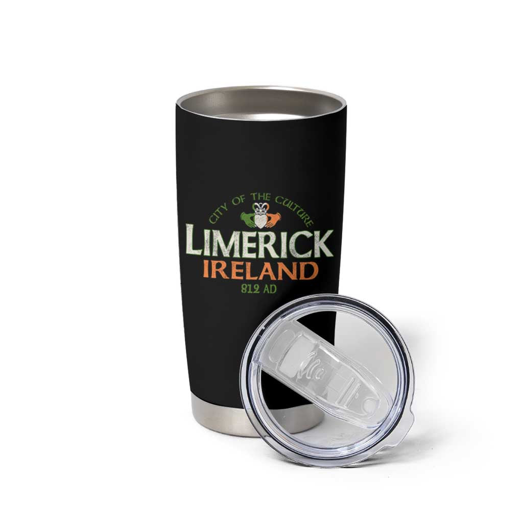 Limerick Ireland Tumbler Cup City Of The Culture Est 812 AD