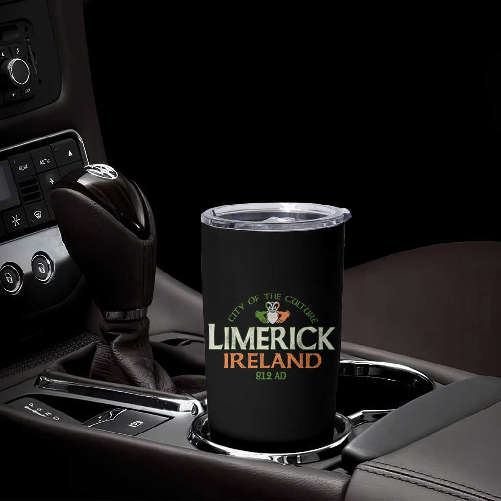 Limerick Ireland Tumbler Cup City Of The Culture Est 812 AD
