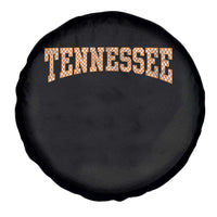Tennessee Fan Spare Tire Cover Orange Retro Checkered Varsity TN State