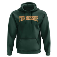Tennessee Fan Hoodie Orange Retro Checkered Varsity TN State