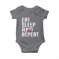 Eat Sleep RKO Repeat Baby Onesie Blood Stained