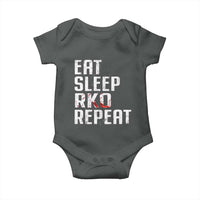 Eat Sleep RKO Repeat Baby Onesie Blood Stained