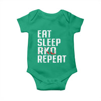 Eat Sleep RKO Repeat Baby Onesie Blood Stained