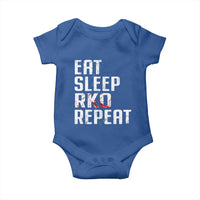 Eat Sleep RKO Repeat Baby Onesie Blood Stained