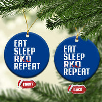 Eat Sleep RKO Repeat Ceramic Ornament Blood Stained