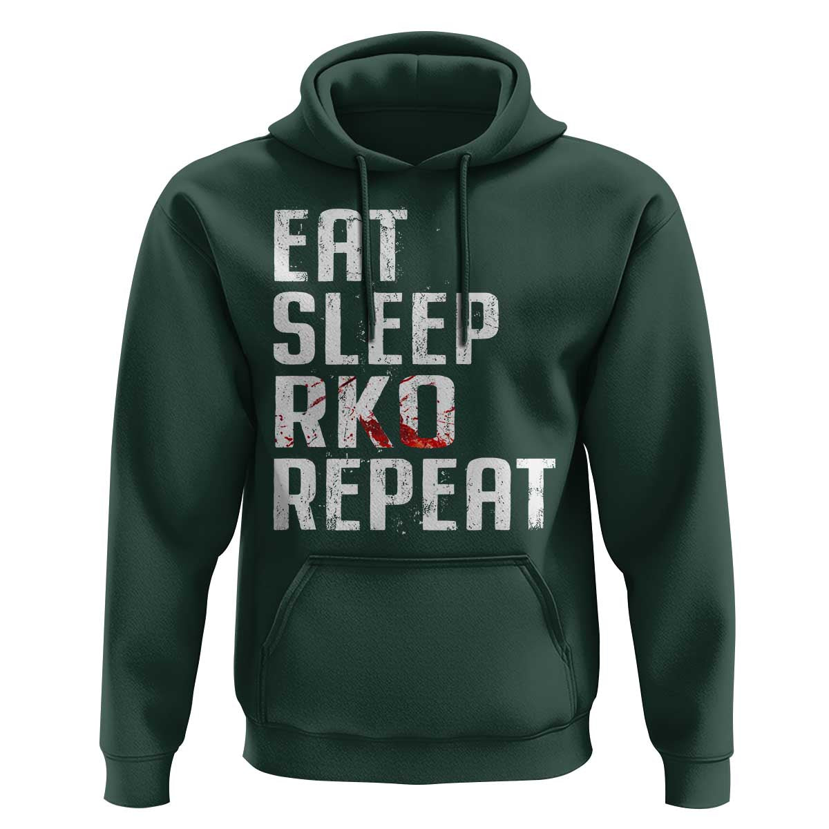 Eat Sleep RKO Repeat Hoodie Blood Stained