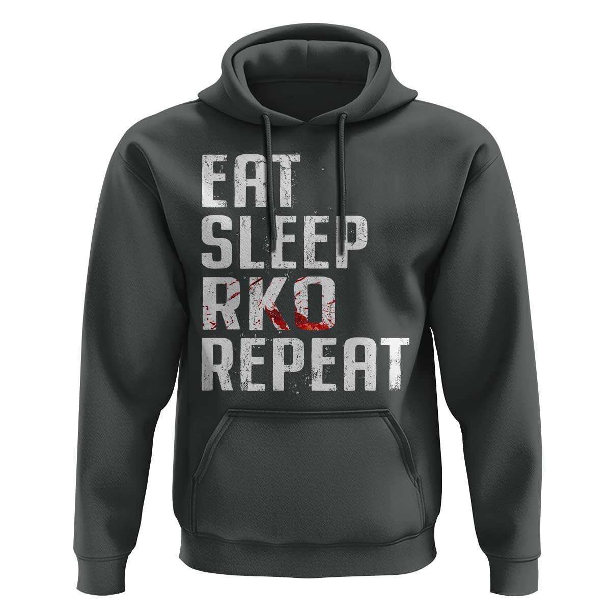 Eat Sleep RKO Repeat Hoodie Blood Stained