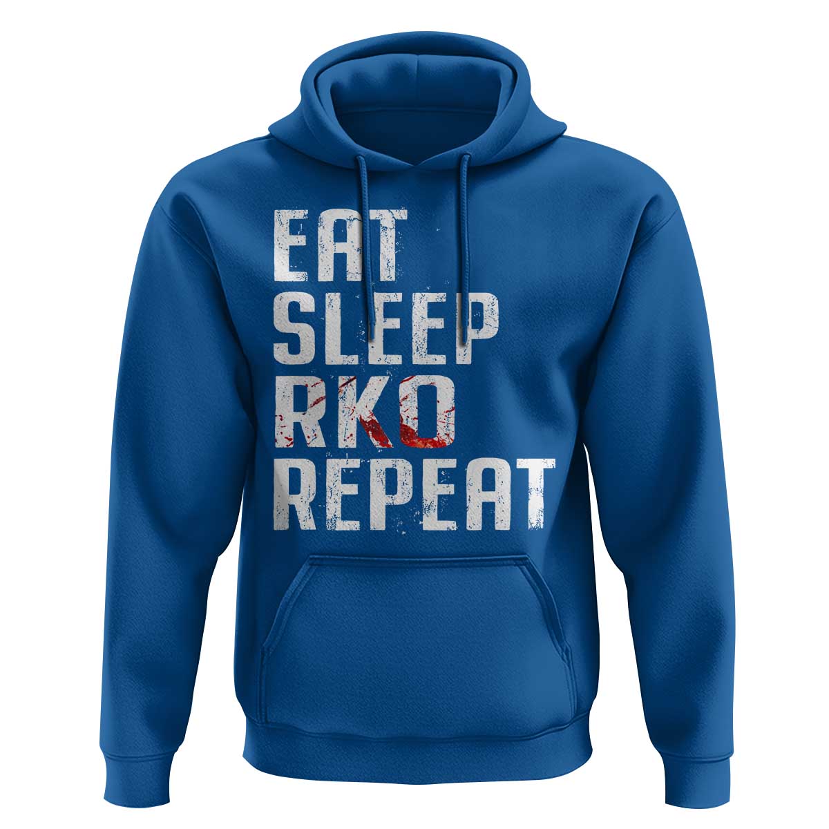 Eat Sleep RKO Repeat Hoodie Blood Stained
