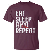 Eat Sleep RKO Repeat T Shirt Blood Stained
