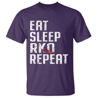 Eat Sleep RKO Repeat T Shirt Blood Stained
