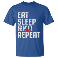 Eat Sleep RKO Repeat T Shirt Blood Stained