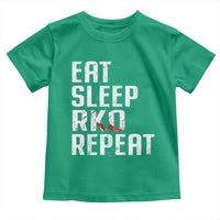 Eat Sleep RKO Repeat Toddler T Shirt Blood Stained