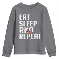 Eat Sleep RKO Repeat Youth Sweatshirt Blood Stained